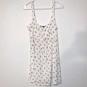 Cherry Dress Babydoll Empire Waist